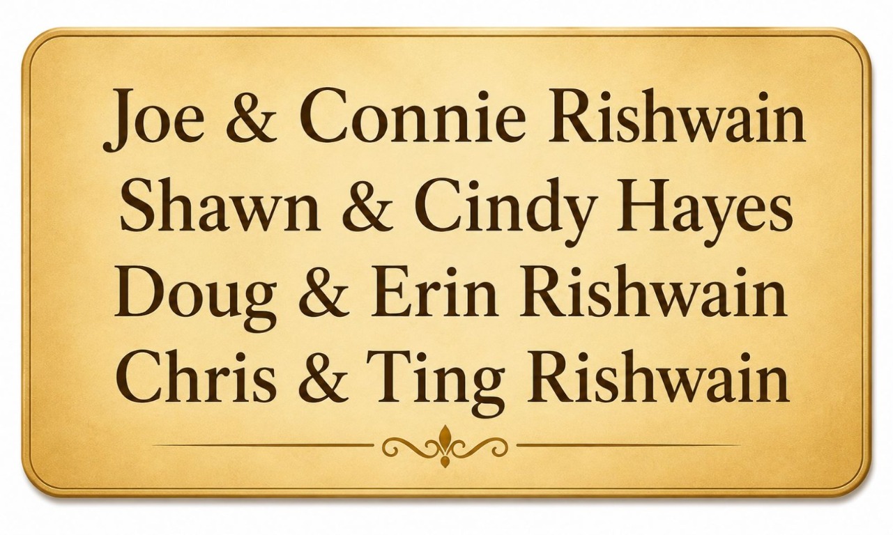 Joe & Connie Rishwain & their Children's Families